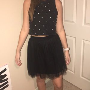 Lauren Conrad size small matching skirt/top